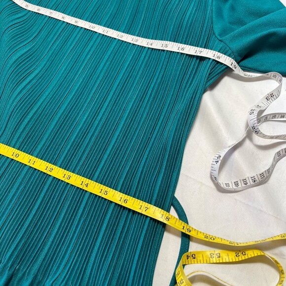 Vintage Jerell Of Texas Accordion Pleated Mid Century Belted Drop Waist - Picture 7 of 13